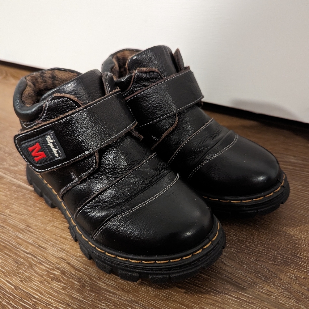 Boys Leather Boots